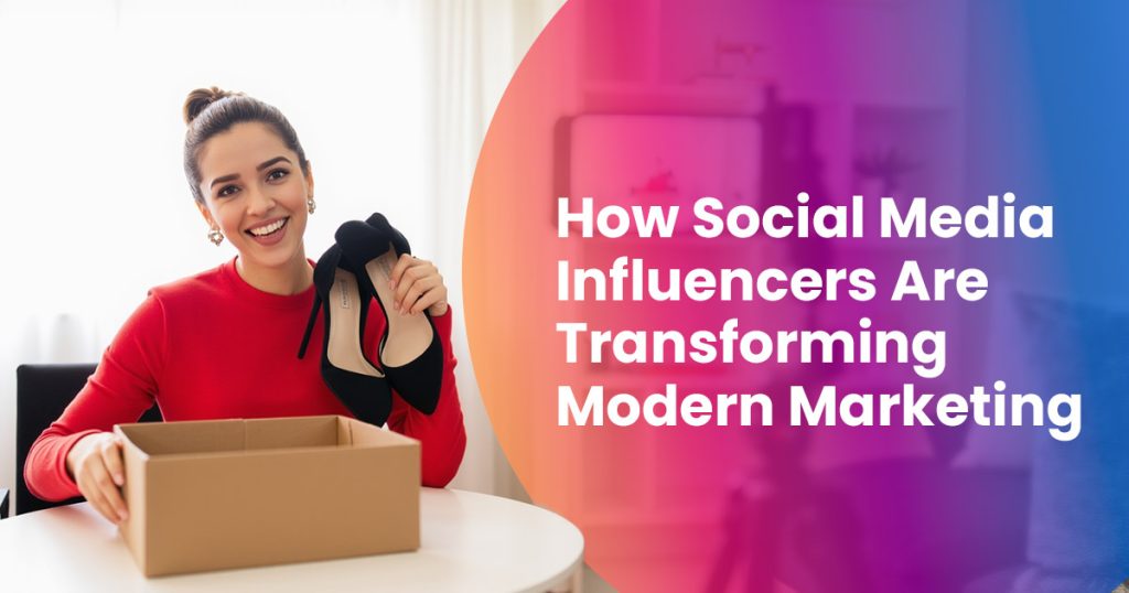 Social media influencers creating content that transforms modern marketing for brands