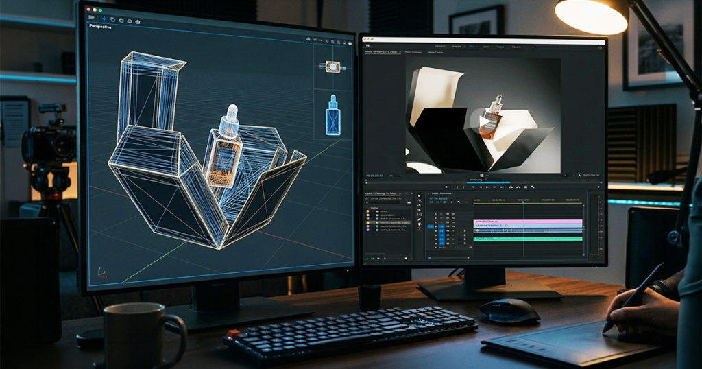 3D design improving visual effects and storytelling in video production