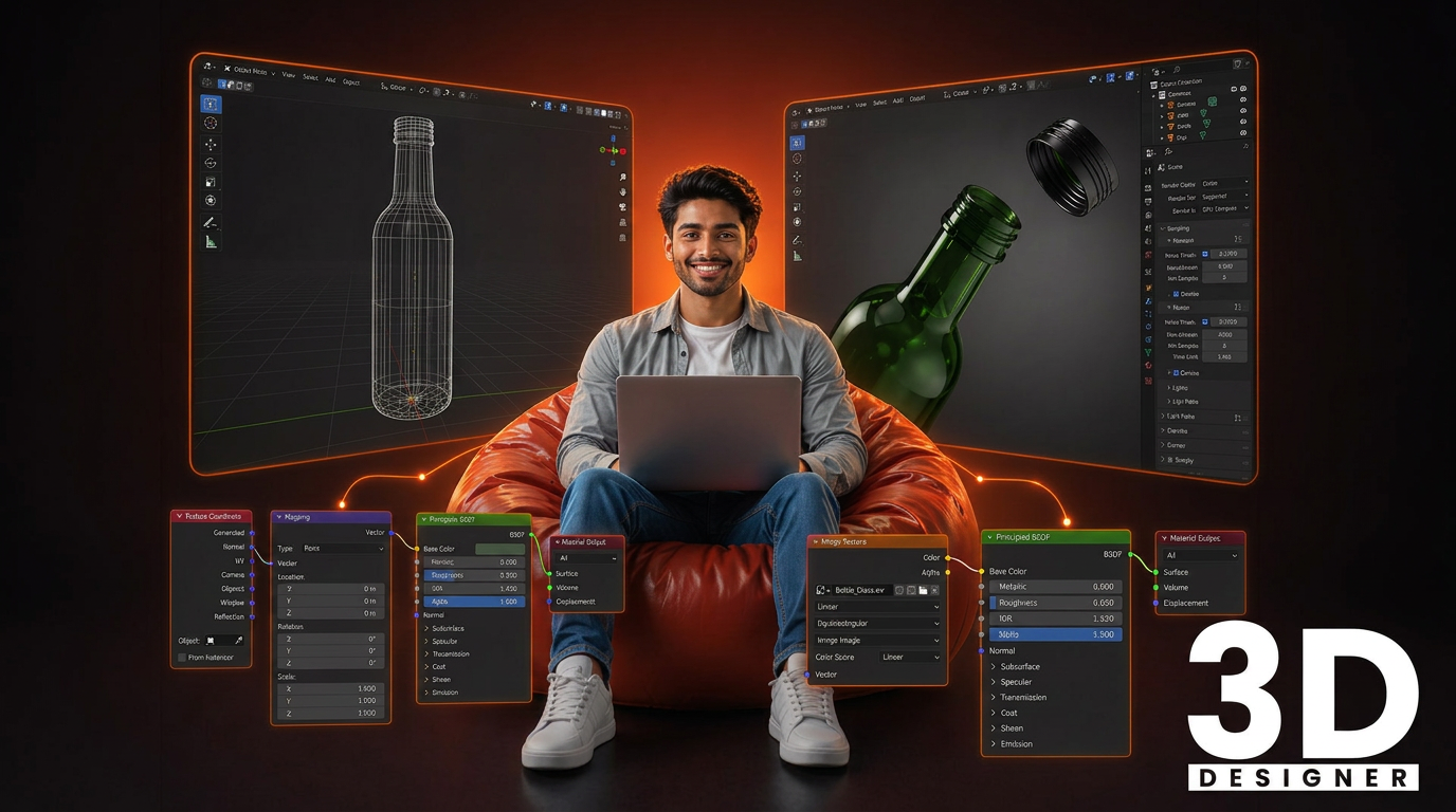 Leading 3D designers in India specializing in animation, modeling, and design