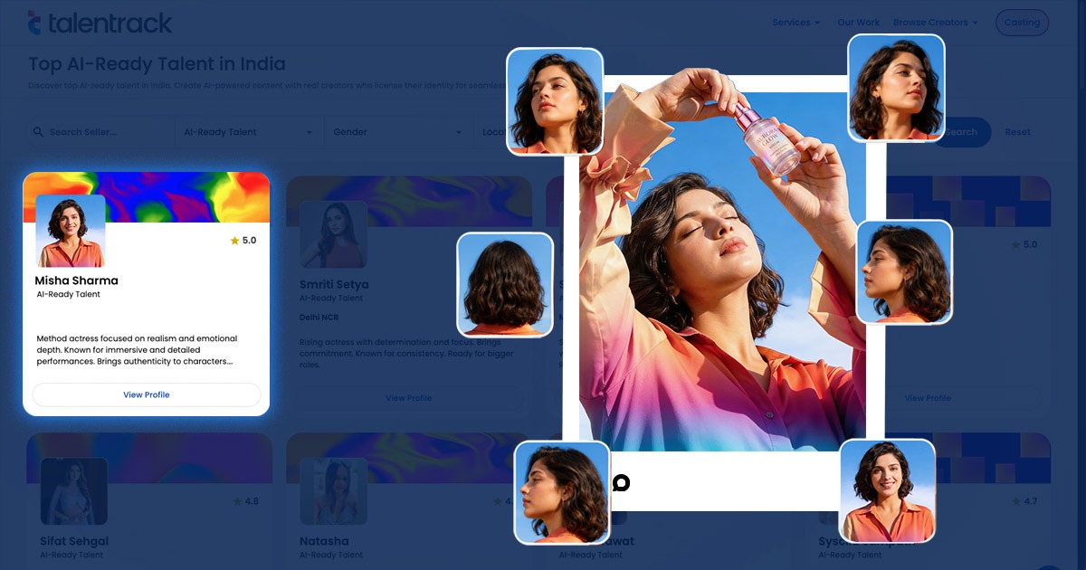 AI-Ready Faces enabling brands to create AI content using consented real individuals