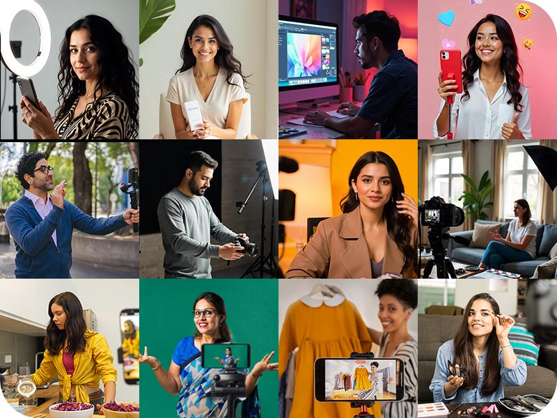 20K+ Verified Social Media Influencers